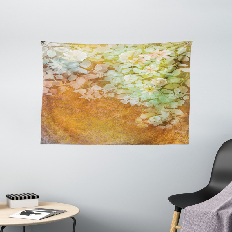 Blur Paper Background Wide Tapestry