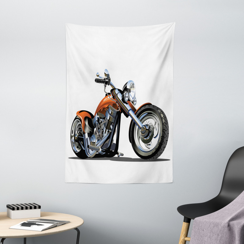 Motorbike Adventure Tapestry