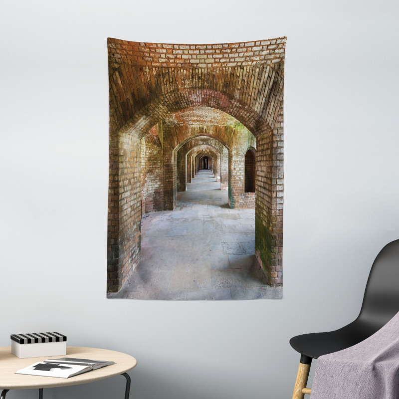 Brick Arches Dry Tortugas Tapestry