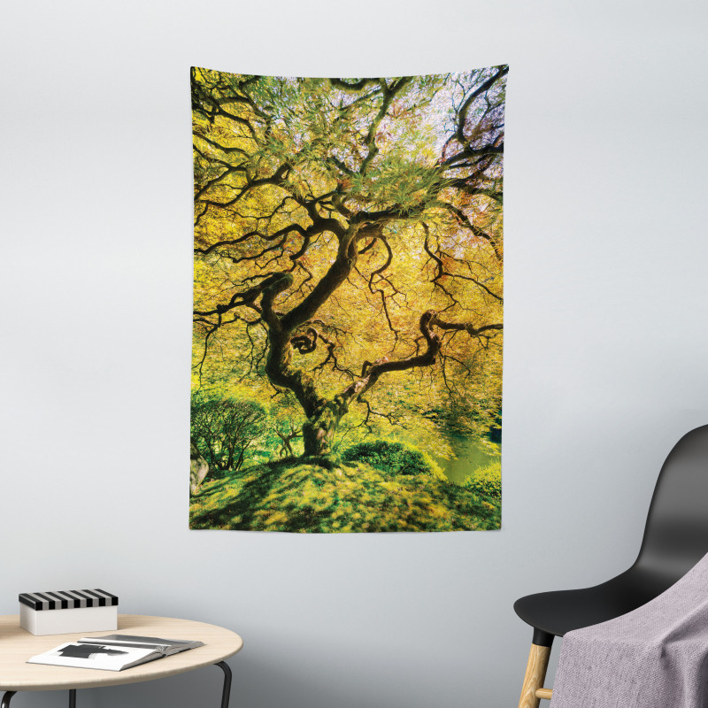 Large Maple with River Tapestry