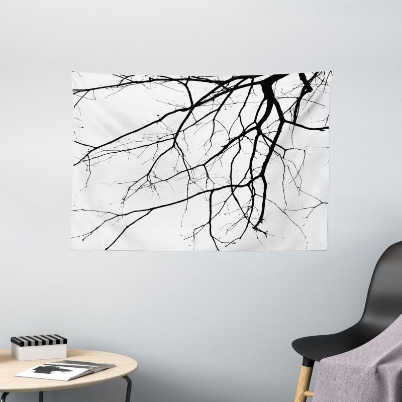 Leafless Tree Wide Tapestry