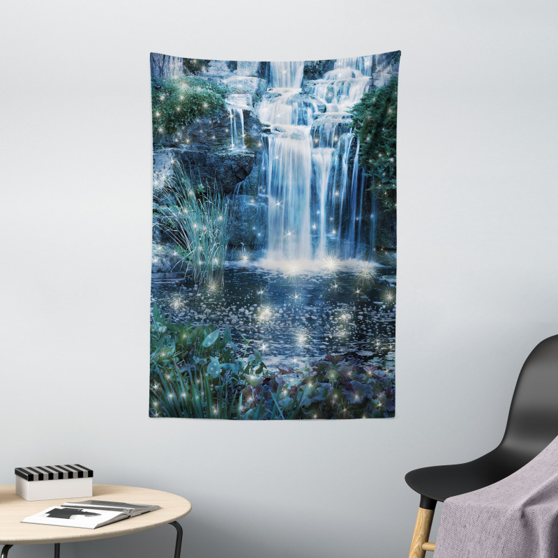 Magic Fairy Cascade Tapestry