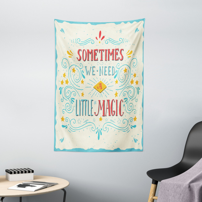 Magic Words Art Tapestry