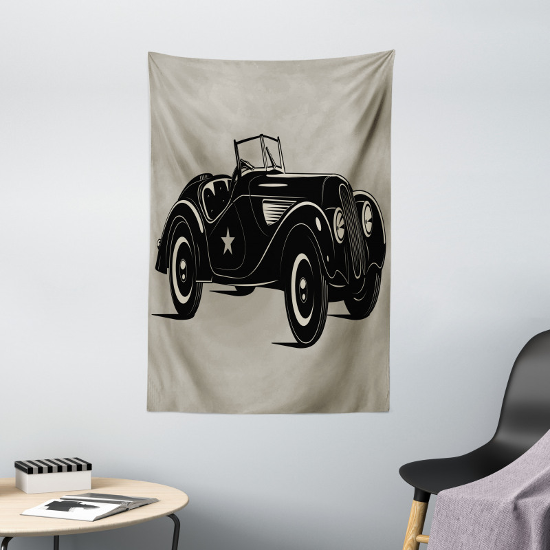 Classic Italian Car Tapestry