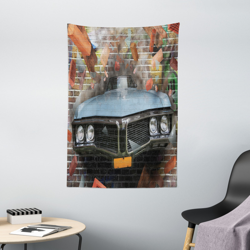 Graffiti Style Street Art Tapestry