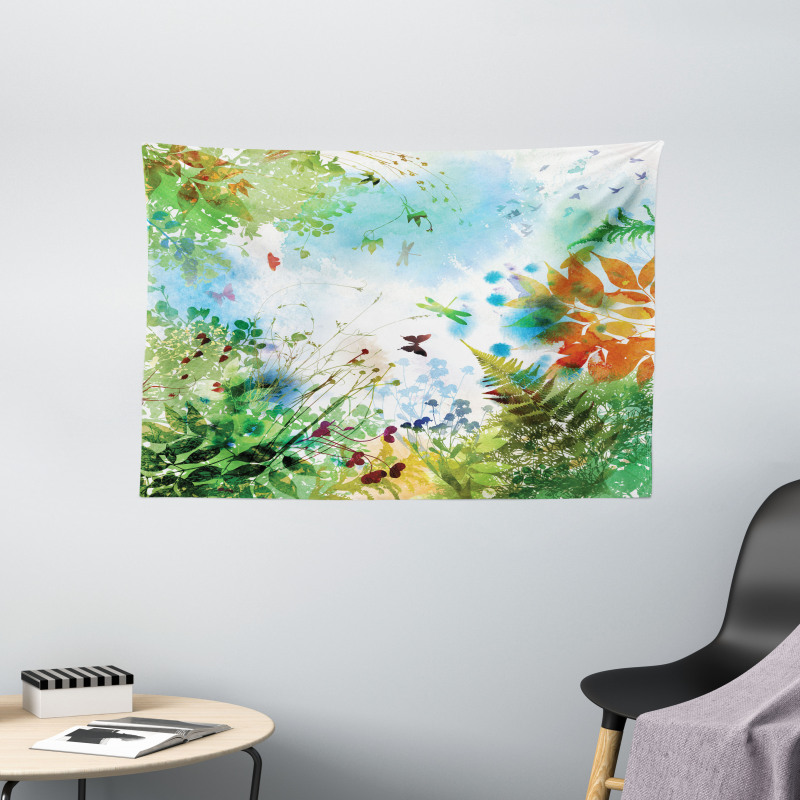 Flourishing Nature Wide Tapestry