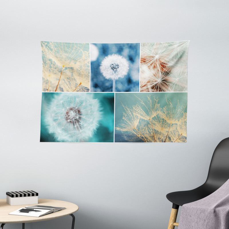 Dandelions Nature Wide Tapestry