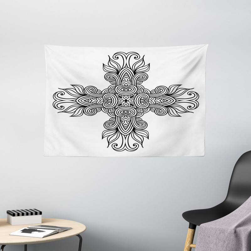 Royal Old Celtic Knot Wide Tapestry