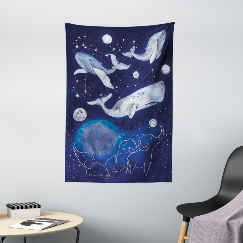 Space Universe Planet Tapestry
