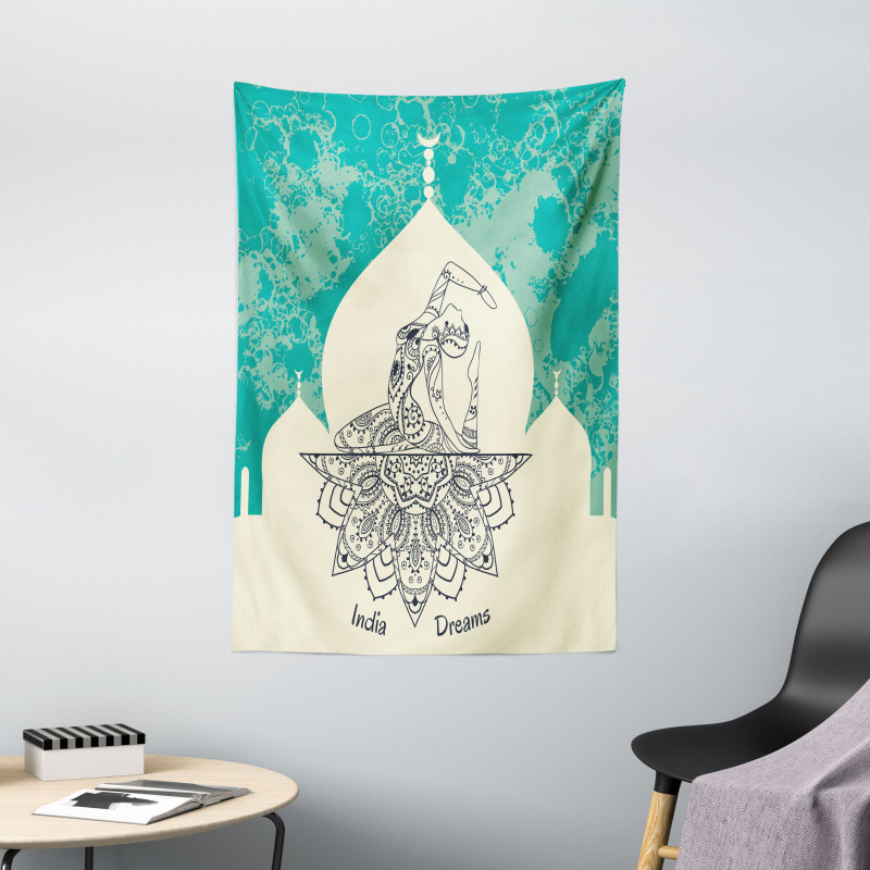 Mystical Mandala Yoga Tapestry