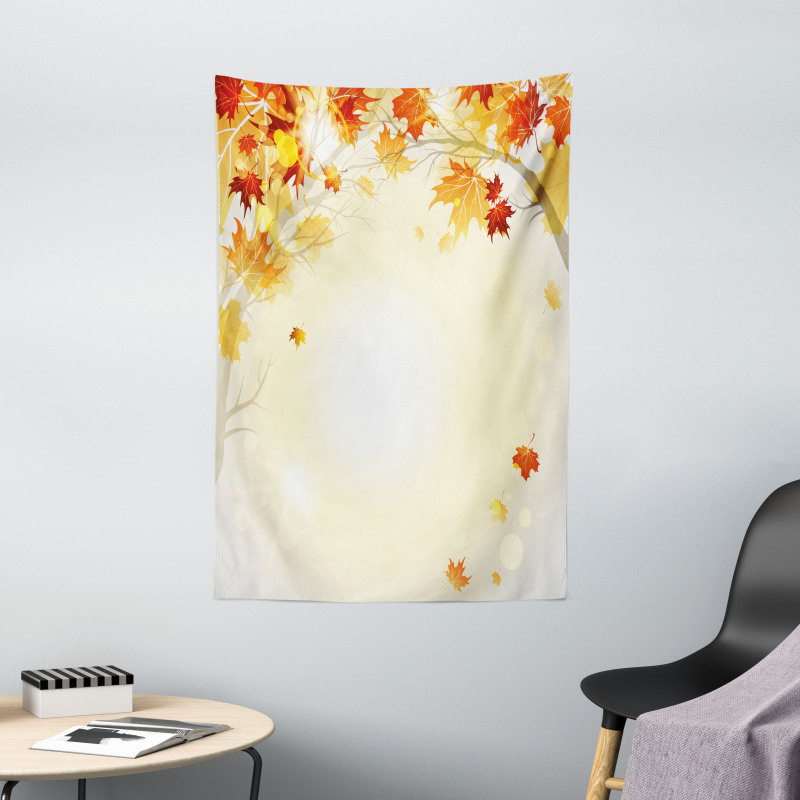 Autumn Leaves and Tree Tapestry