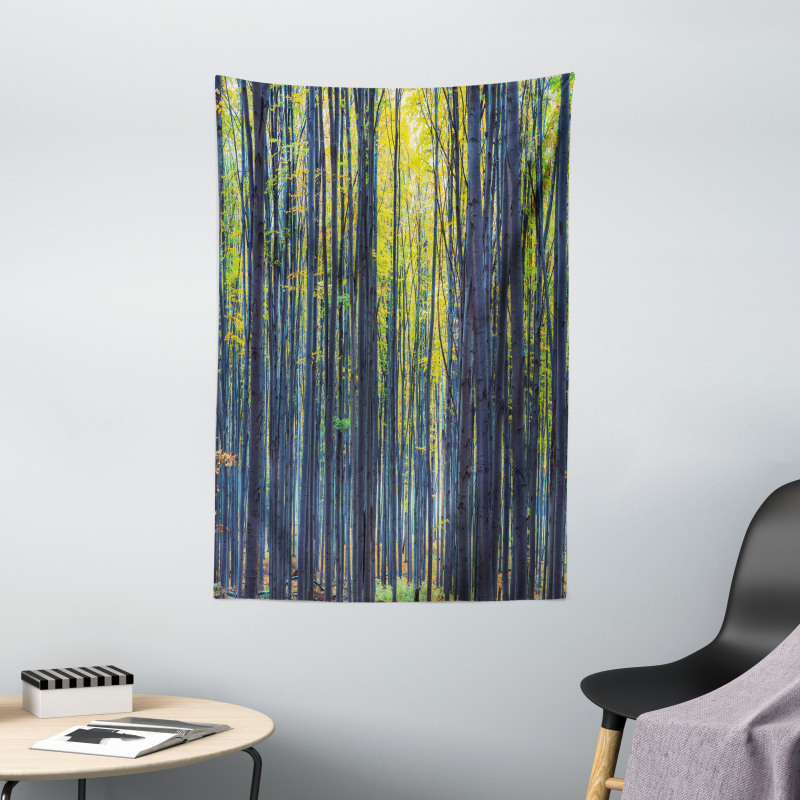 Autumn Woodland Nature Tapestry