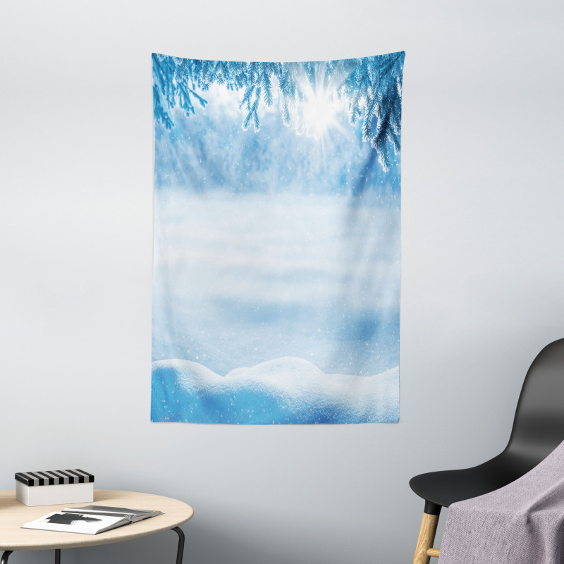 Snow Cold Winter Tapestry