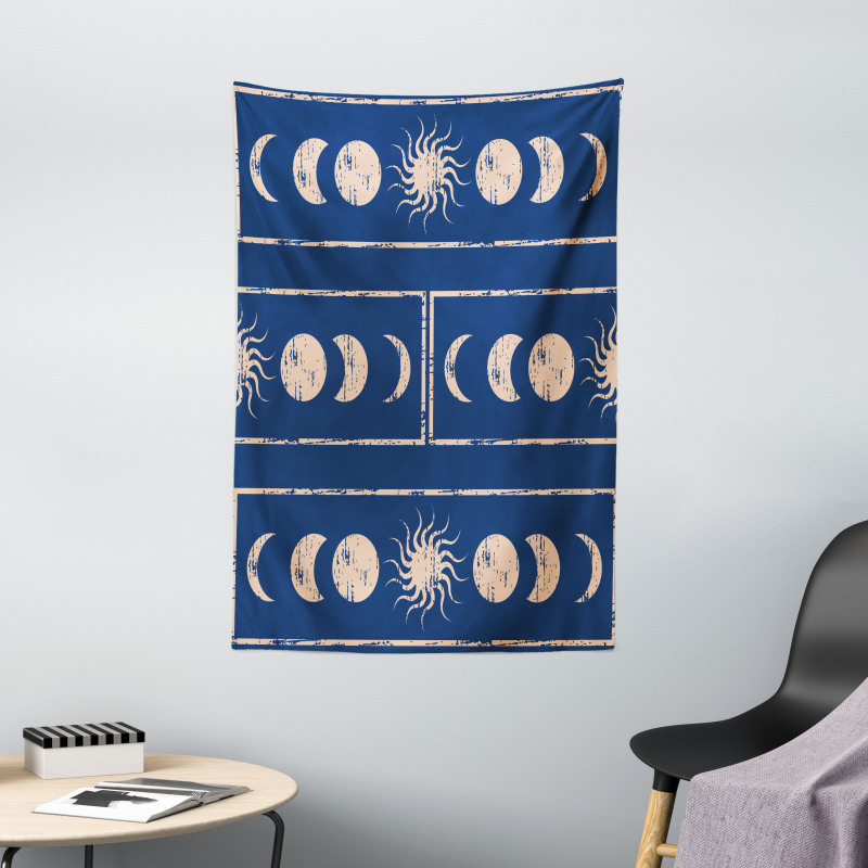 Sun Moon Astrology Tapestry