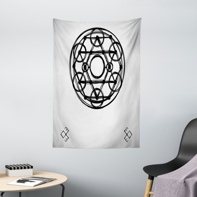 Sketch Triangles Tapestry