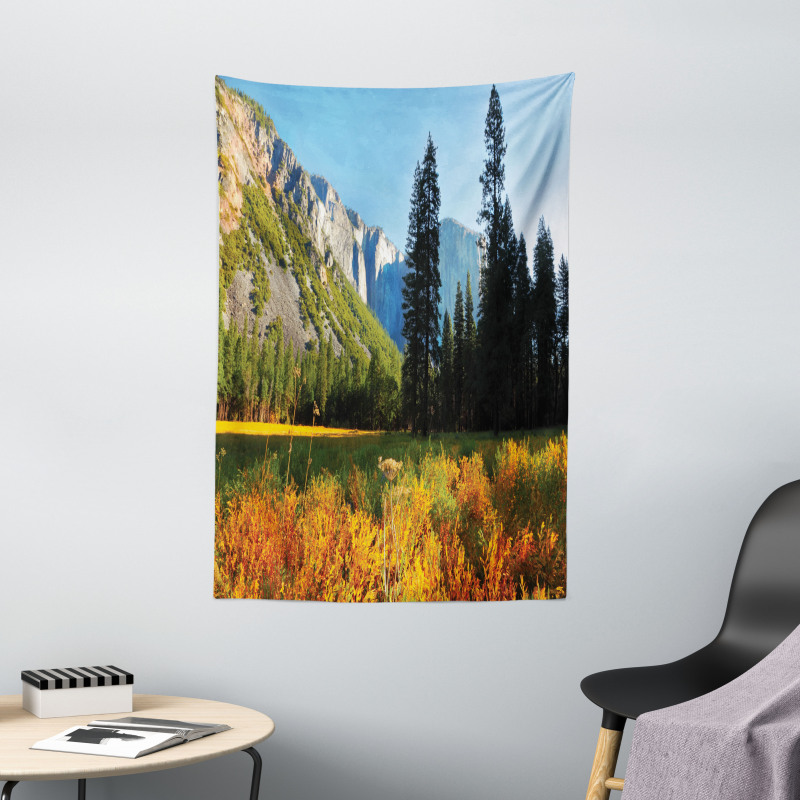 Birds over Mountains Tapestry