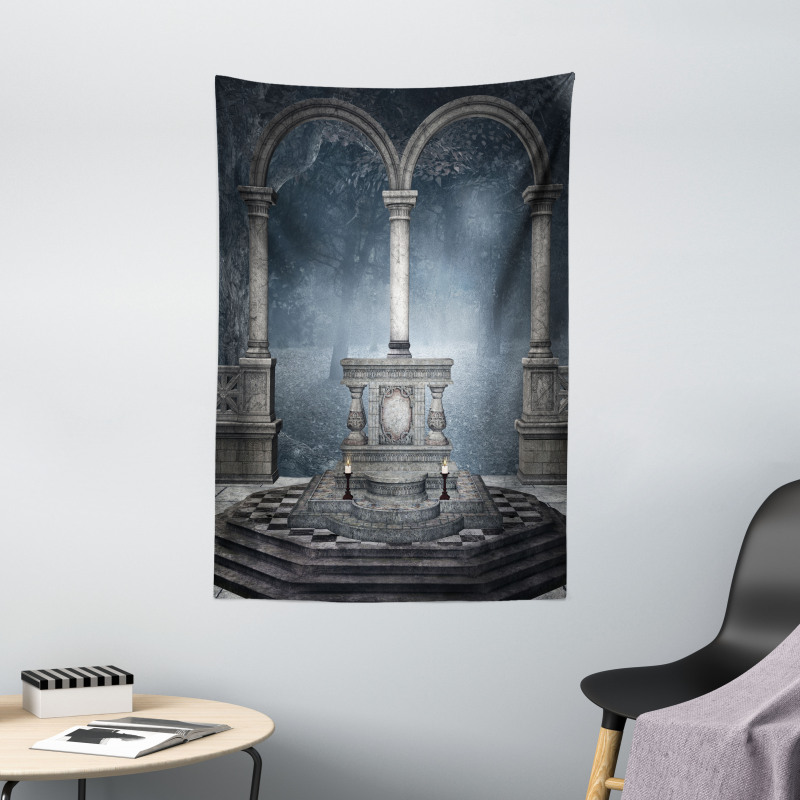 Roman Style Stone Altar Tapestry