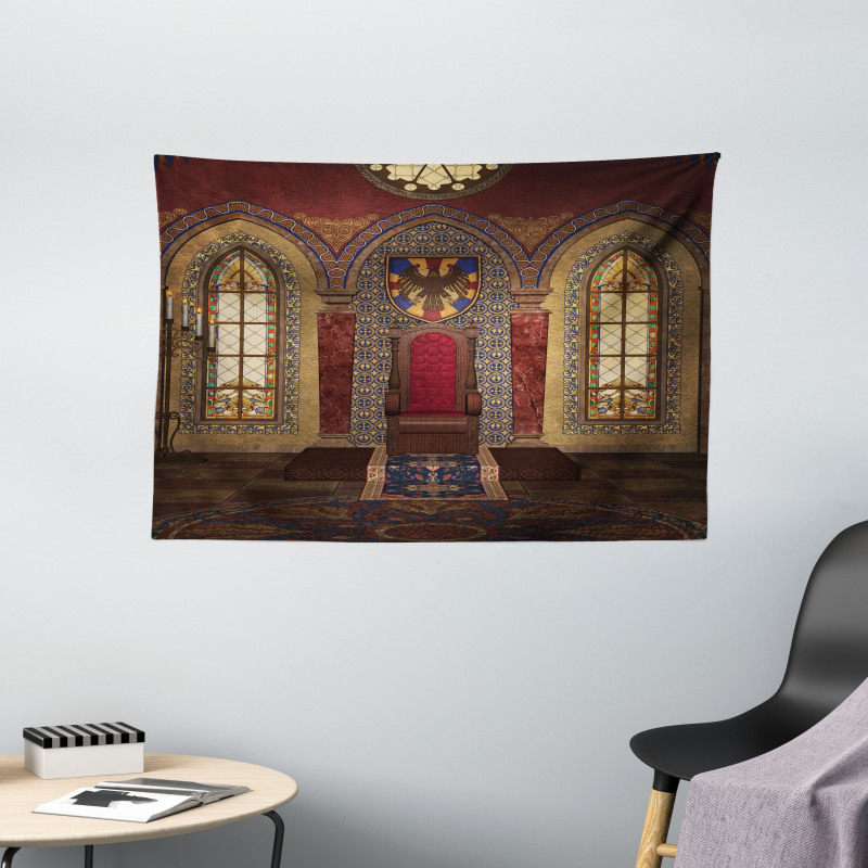 Medieval Palace Wide Tapestry