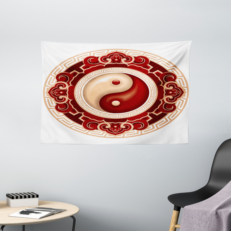 Traditional Cultural Wide Tapestry