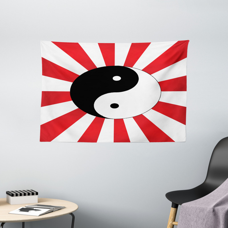 Chinese Sun Wide Tapestry