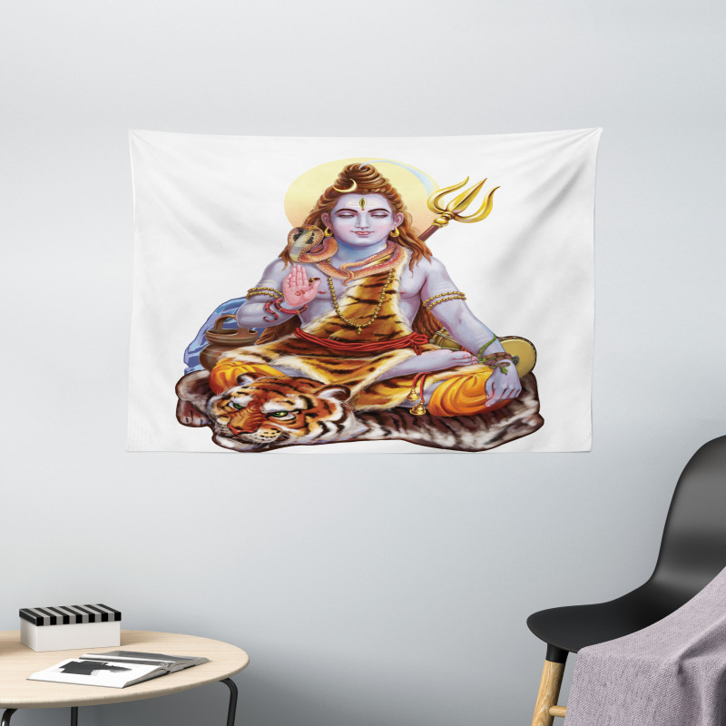 Authentic Cosmos Spirit Wide Tapestry