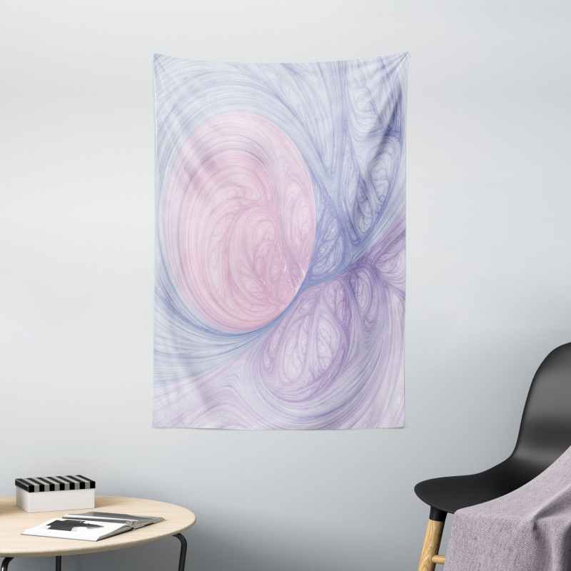 Abstract Fractal Shapes Tapestry