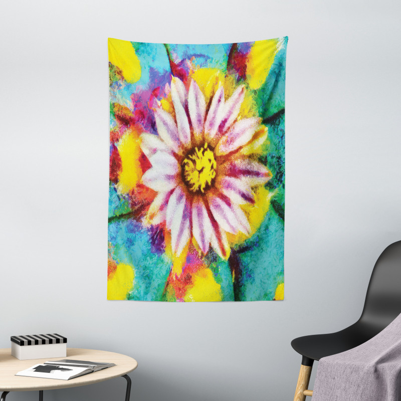 Petal Floral Print Art Tapestry