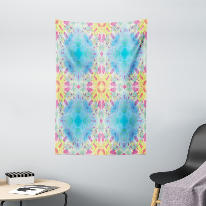 Psychedelic Blurry Art Tapestry