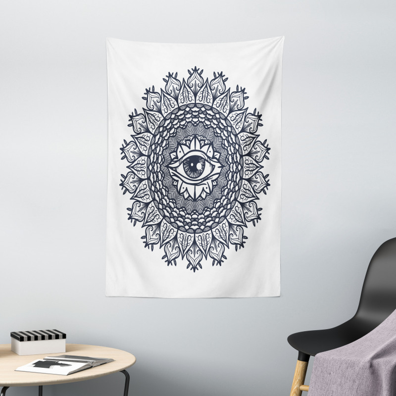 Vintage Tribal Mandala Tapestry