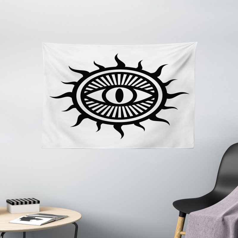 Occult Eye in Sun Wide Tapestry