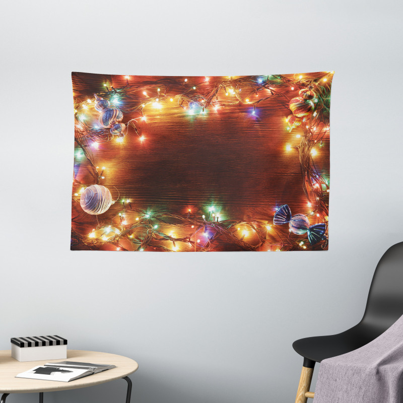 Fairy Pine Candies Wide Tapestry
