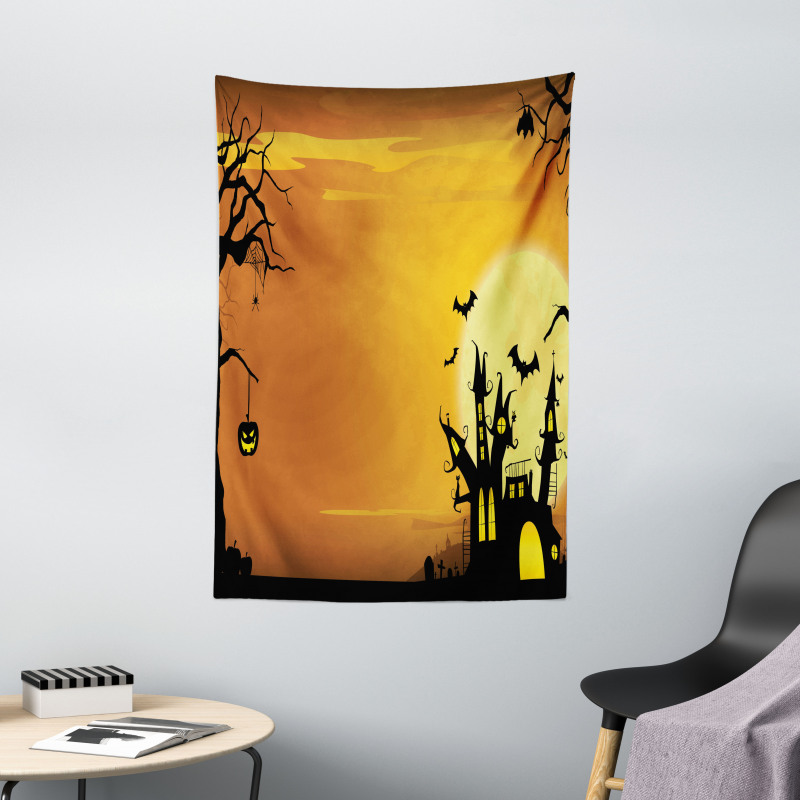 Haunted House Tapestry