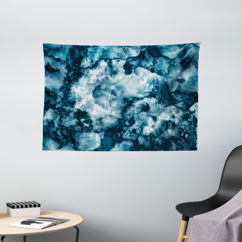 Marble Stone Effect Wide Tapestry