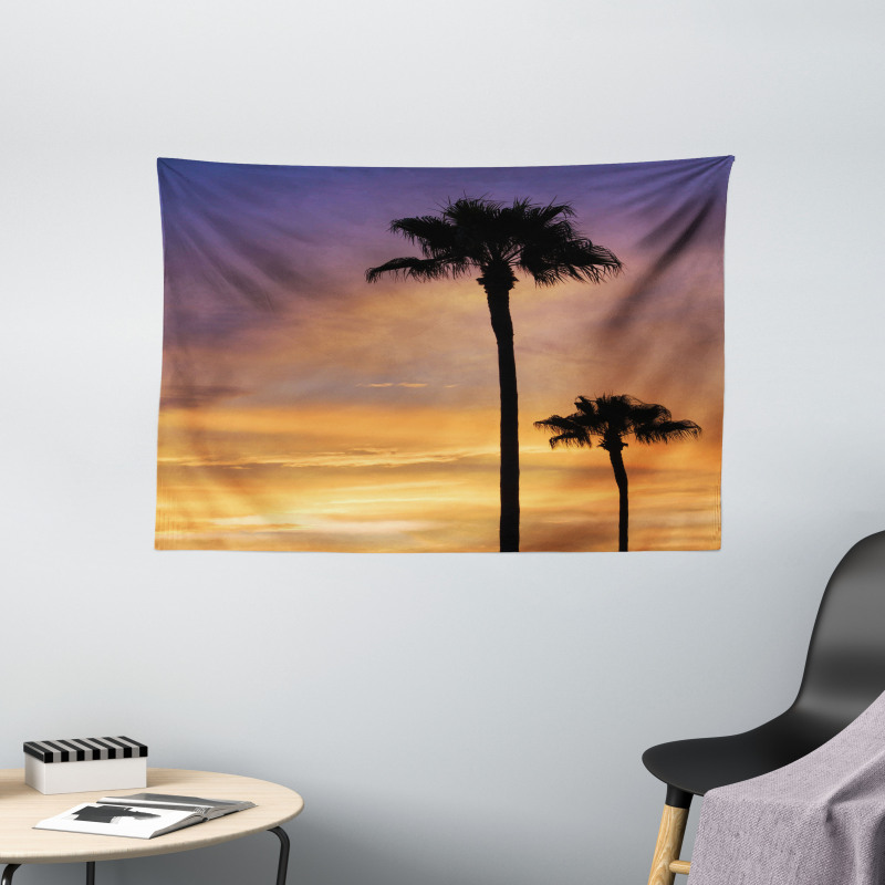 Exotic Coconut Dreamy Wide Tapestry