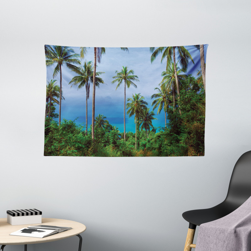 Ocean Jungle Beauty Wide Tapestry