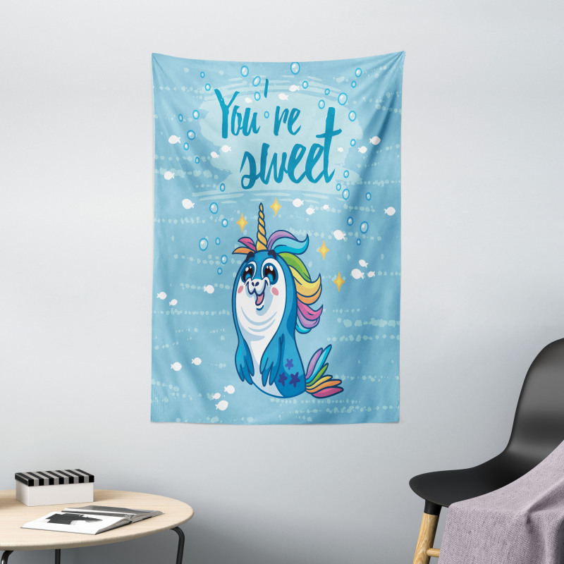 Penguin and Sea Tapestry