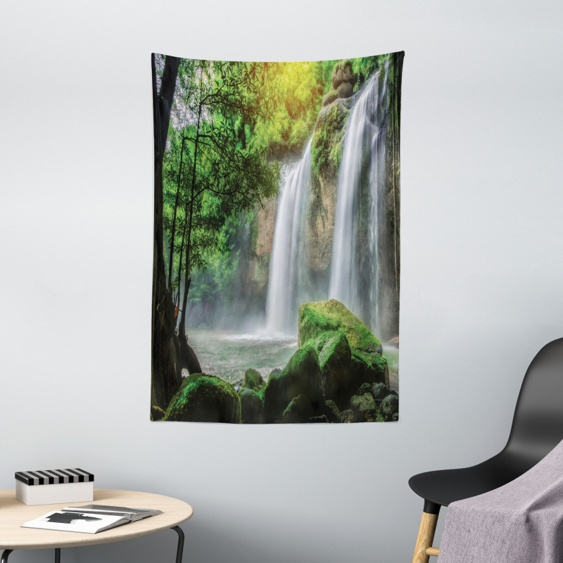 Waterfall Nature Exotic Tapestry