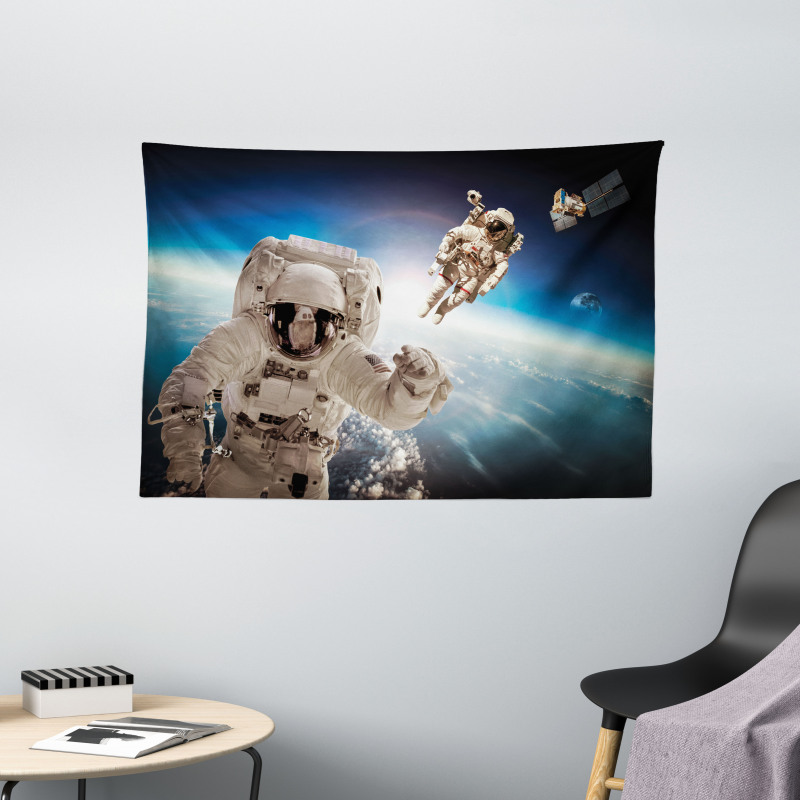 NASA Astronaut Space Wide Tapestry