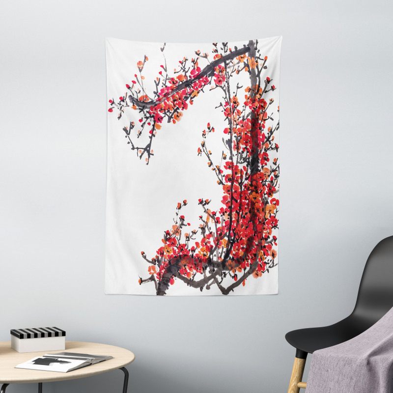 Blossom Cherry Sakura Tapestry