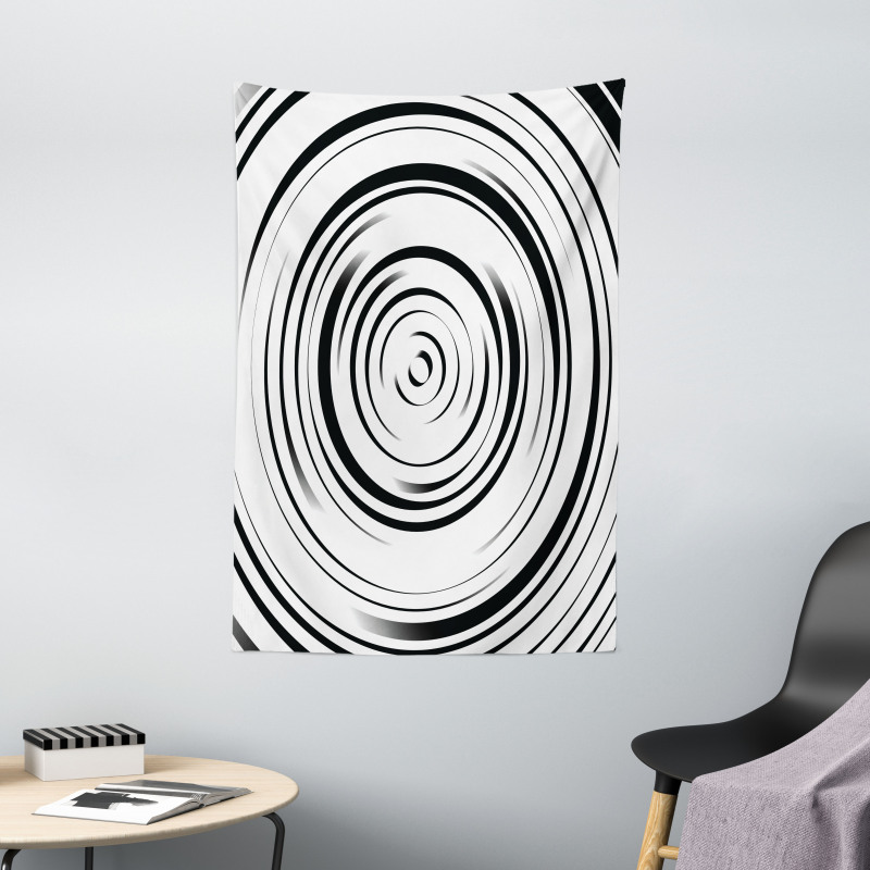 Hypnotic Lines Tapestry