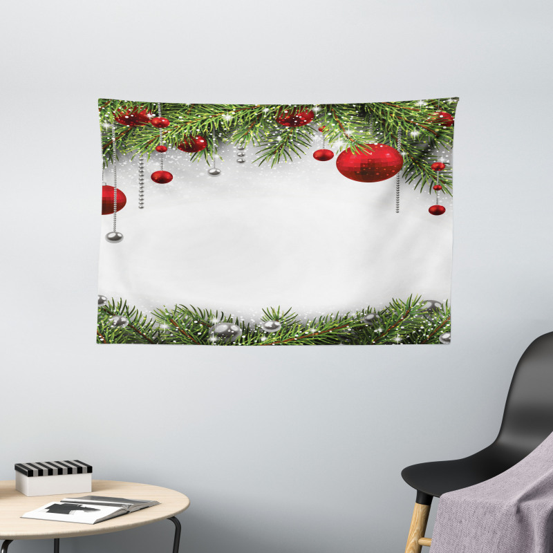 Baulbes Noel Tree Wide Tapestry