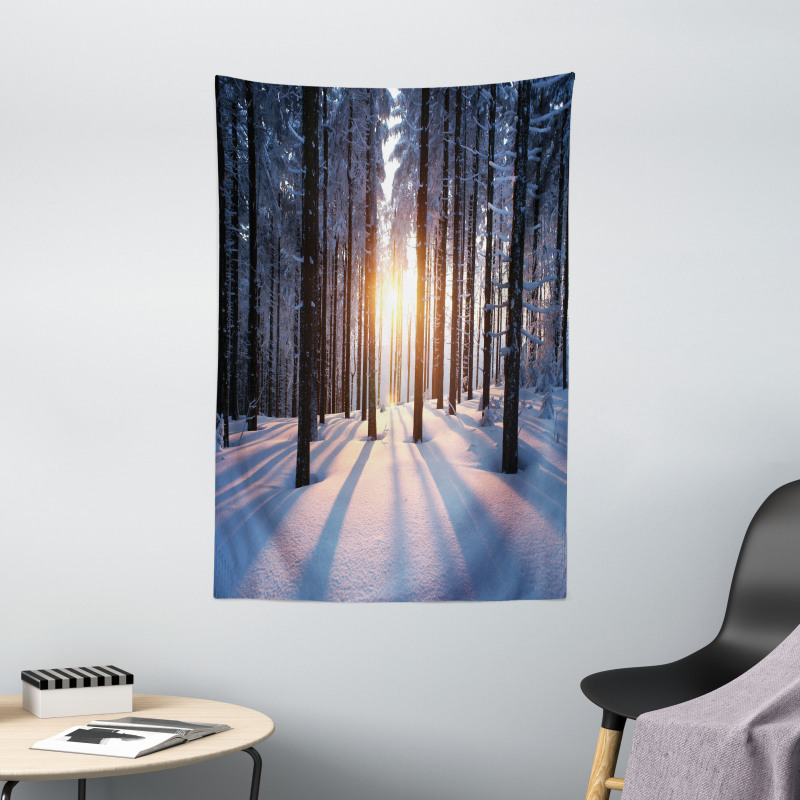 Sunset at Wintertime Tapestry