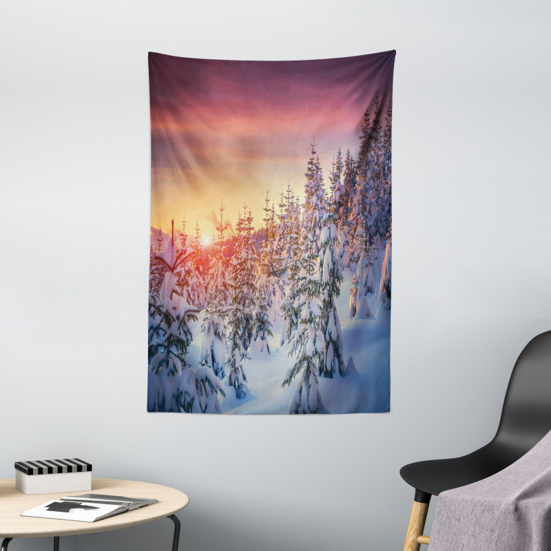 Sunrise at Wintertime Tapestry