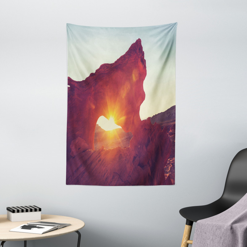 Sunrise American Desert Tapestry