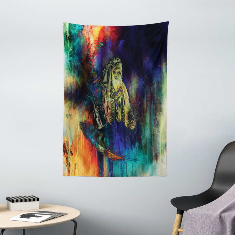 Grunge Tribal Tapestry