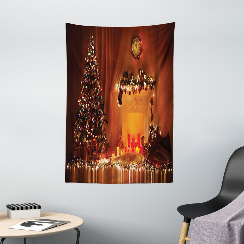 Romantic New Year Tapestry