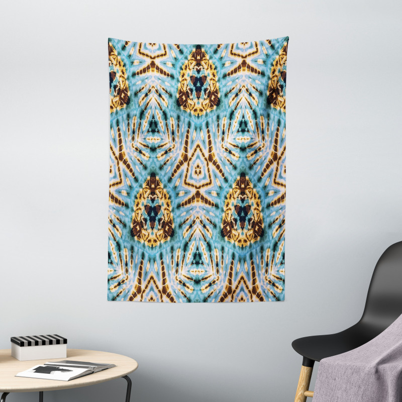 Abstract Tribal Patterns Tapestry