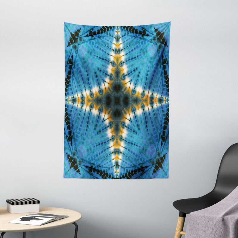 Ikat Pattern Tapestry