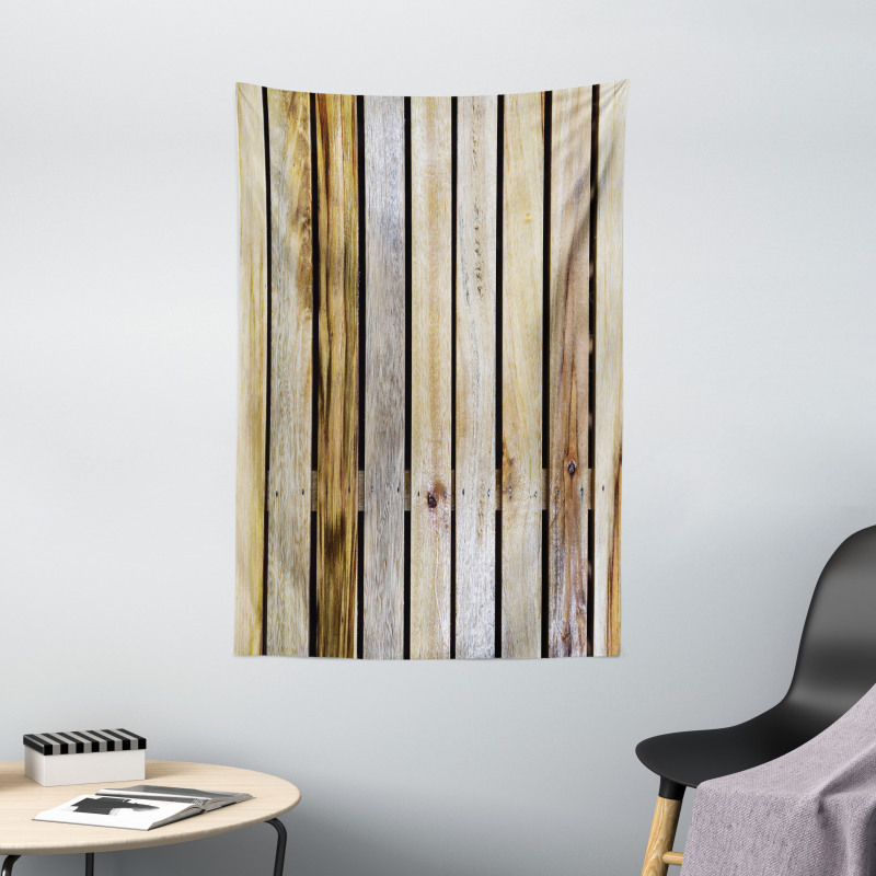 Country Timber Fence Tapestry