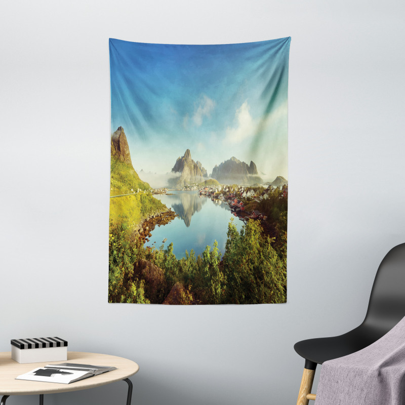 Sunny Fall Day Image Tapestry